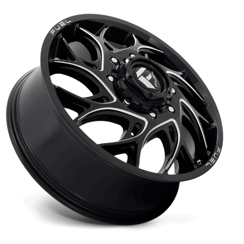 FUEL D741 RUNNER Gloss Black Milled