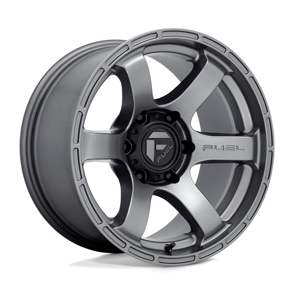 FUEL D767 RUSH Matte Gun Metal