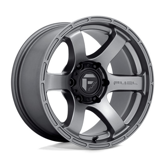 FUEL D767 RUSH Matte Gun Metal