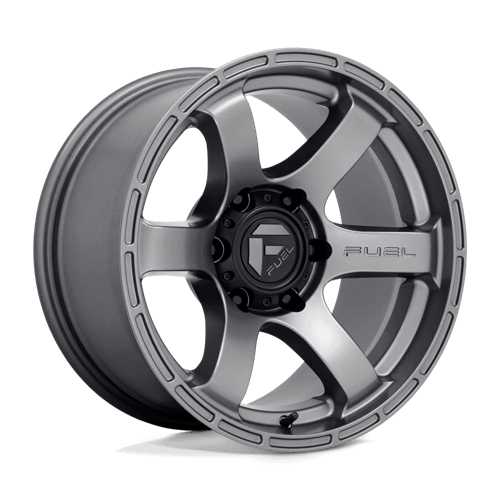 FUEL D767 RUSH Matte Gun Metal
