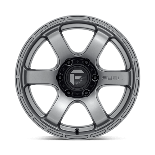 FUEL D767 RUSH Matte Gun Metal