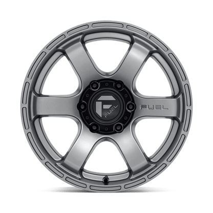 FUEL D767 RUSH Matte Gun Metal