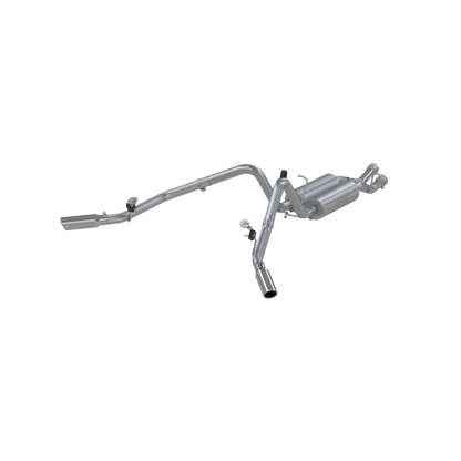 MBRP | Silverado/Sierra Cat Back Exhaust System Dual Split Side Armor Plus, Chevrolet/GMC 2500 HD 6.0L EC-SB and 2007 2500HD Classic 6.0L EC-SB  | S5010409