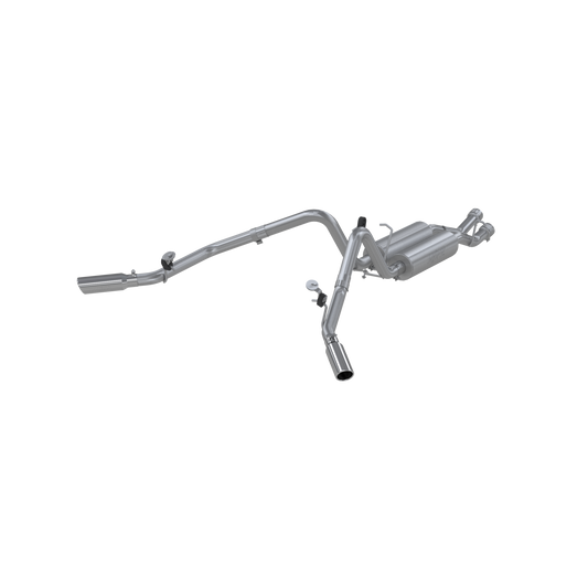 MBRP | Silverado/Sierra Cat Back Exhaust System Dual Split Side Armor Plus, Chevrolet/GMC 2500 HD 6.0L EC-SB and 2007 2500HD Classic 6.0L EC-SB  | S5010409