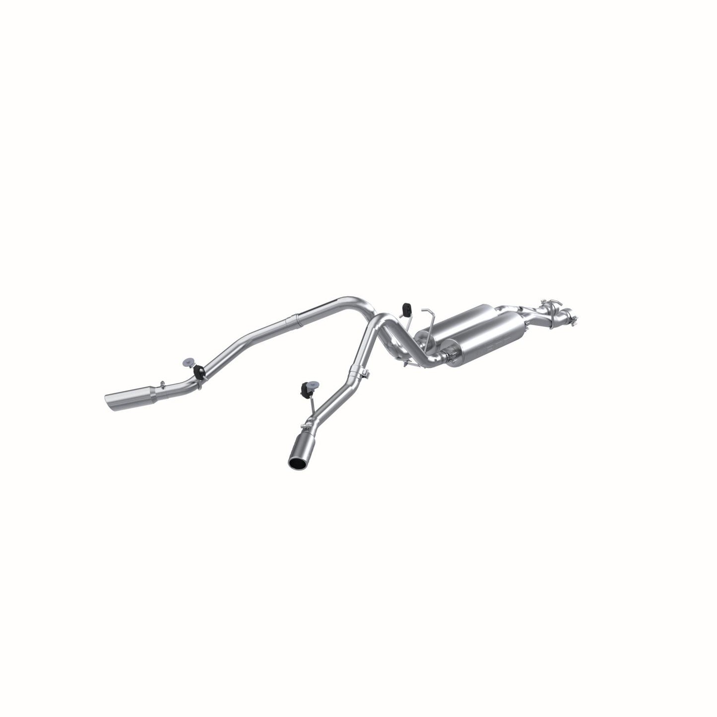 MBRP | Chevrolet /GMC Cat Back Exhaust System Dual Split Side Armor Lite For 01-06 Chevrolet/GMC 2500 HD 6.0L CC-SB and 07 2500HD Classic 6.0L CC-SB | S5012AL