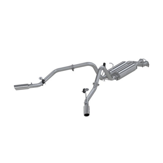 MBRP | Chevrolet /GMC Cat Back Exhaust System Dual Split Side Armor Lite For 01-06 Chevrolet/GMC 2500 HD 6.0L CC-SB and 07 2500HD Classic 6.0L CC-SB | S5012AL