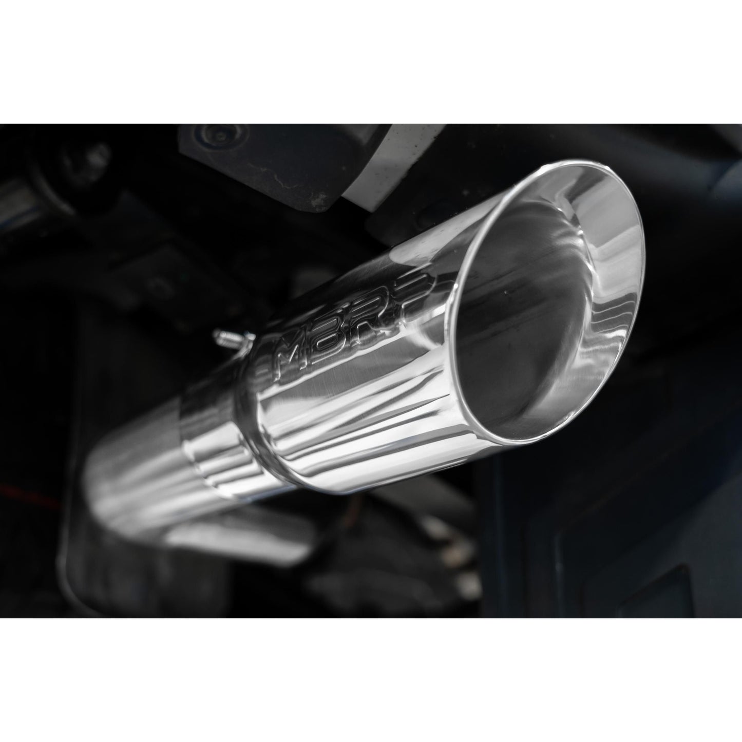 MBRP | 2023-Up Colorado/Canyon 2.7L Black-Coated Aluminized Steel 3 Inch Cat-Back Exhaust Single Side Exit with Tip Armor BLK  | S5015BLK