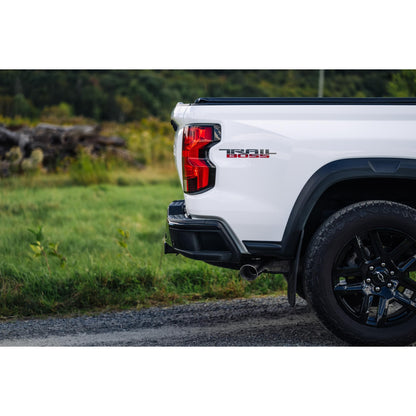 MBRP | 2023-Up Colorado/Canyon 2.7L Black-Coated Aluminized Steel 3 Inch Cat-Back Exhaust Single Side Exit with Tip Armor BLK  | S5015BLK