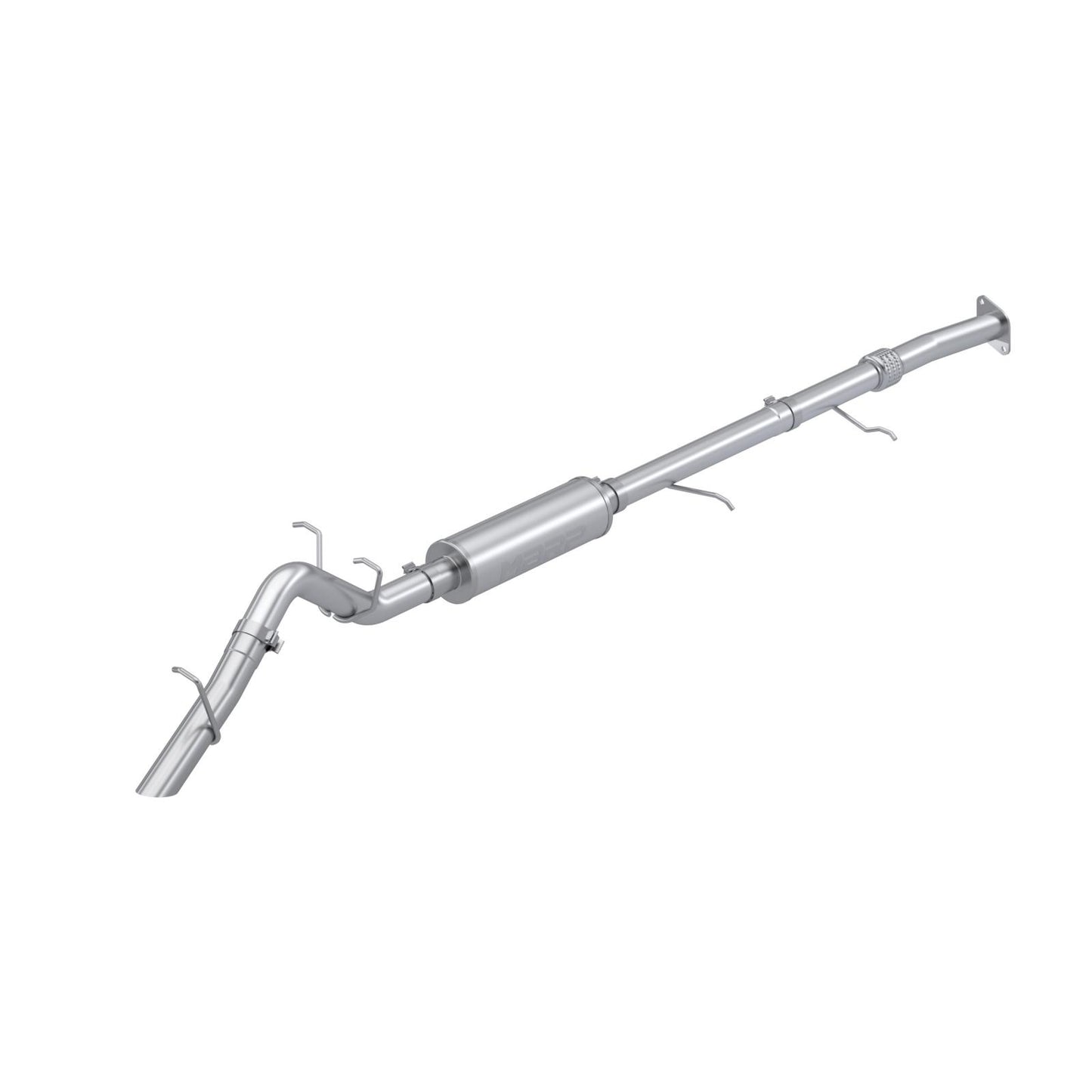 MBRP | 2023-Up Chevrolet/GMC Colorado/Canyon 2.7L Aluminized Steel 3 Inch Cat-Back Exhaust Single High Clearance Rear Exit Armor Lite  | S5017AL
