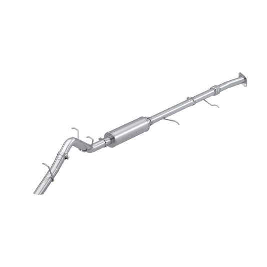 MBRP | 2023-Up Chevrolet/GMC Colorado/Canyon 2.7L Aluminized Steel 3 Inch Cat-Back Exhaust Single High Clearance Rear Exit Armor Lite  | S5017AL