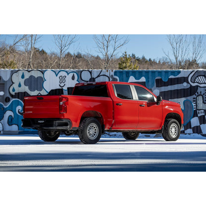 MBRP | 2019-Present Silverado/Sierra 1500 2.7L T304 Stainless Steel 3 Inch Cat-Back, Single Side Exit, Armor Pro  | S5019304