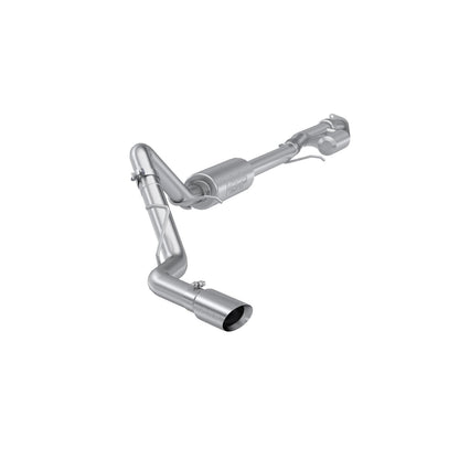 MBRP | 2019-Present Silverado/Sierra 1500 2.7L T304 Stainless Steel 3 Inch Cat-Back, Single Side Exit, Armor Pro  | S5019304