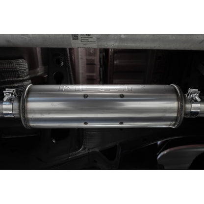 MBRP | 2019-Present Silverado/Sierra 1500 2.7L T304 Stainless Steel 3 Inch Cat-Back, Single Side Exit, Armor Pro  | S5019304