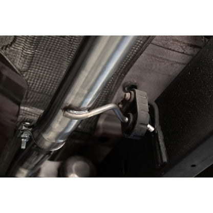 MBRP | 2019-Present Silverado/Sierra 1500 2.7L T304 Stainless Steel 3 Inch Cat-Back, Single Side Exit, Armor Pro  | S5019304