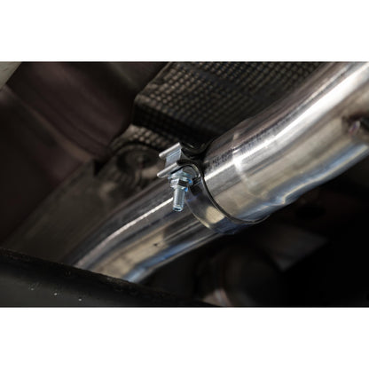 MBRP | 2019-Present Silverado/Sierra 1500 2.7L T304 Stainless Steel 3 Inch Cat-Back, Single Side Exit, Armor Pro  | S5019304
