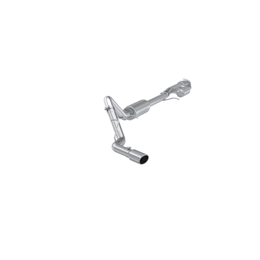 MBRP | 2019-Present Silverado/Sierra 1500 2.7L Aluminized Steel 3 Inch Cat-Back Single Side Exit Armor Lite  | S5019AL