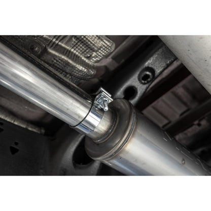 MBRP | 2019-Present Silverado/Sierra 1500 2.7L Aluminized Steel 3 Inch Cat-Back Single Side Exit Armor Lite  | S5019AL