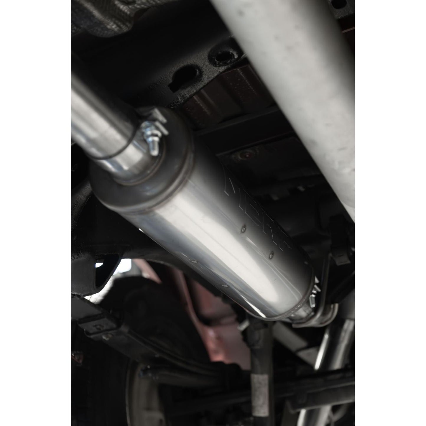 MBRP | 2019-Present Silverado/Sierra 1500 2.7L Black-Coated Aluminized Steel 3 Inch Cat-Back Single Side Exit Armor BLK  | S5019BLK