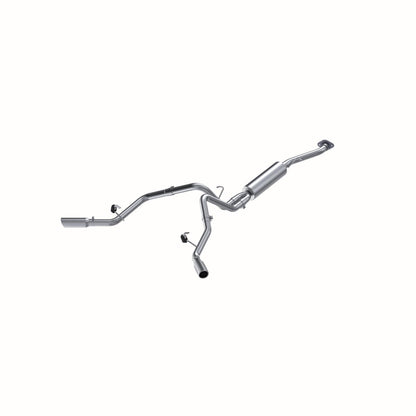 MBRP | Cat Back Exhaust System Dual Split Side Aluminized Steel For 03-07 Silverado/Sierra 1500 Classic 4.8/5.3L RC Short Bed  | S5022AL