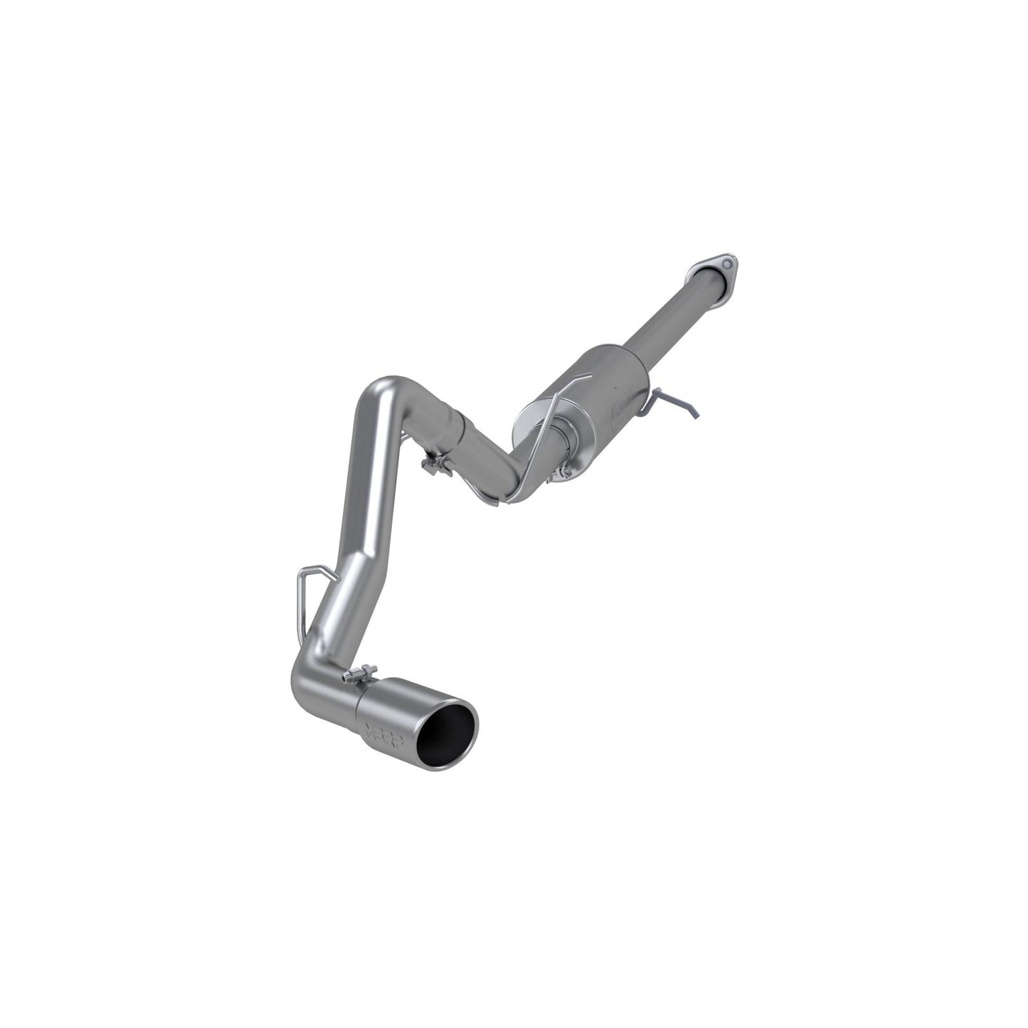 MBRP | 3 Inch Cat Back Exhaust System Single Side Aluminized Steel For 07-08 Silverado/Sierra 1500 Next Gen 4.8/5.3L/6.0L  | S5036AL