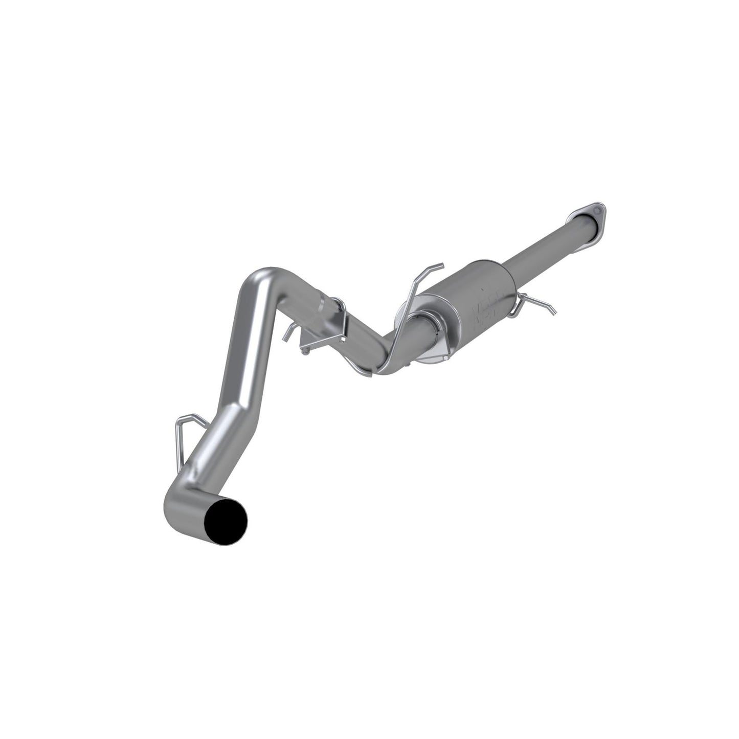 MBRP | 3 Inch Cat Back Exhaust System Single Side Aluminized Steel For 07-08 Silverado/Sierra 1500 Next Gen 4.8/5.3L  | S5036P