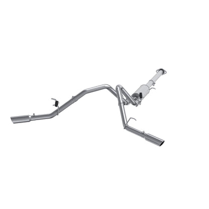 MBRP | 3 Inch Cat Back Exhaust System Dual Split Side Aluminized Steel For 07-08 Silverado/Sierra 1500 Next Gen  | S5038AL