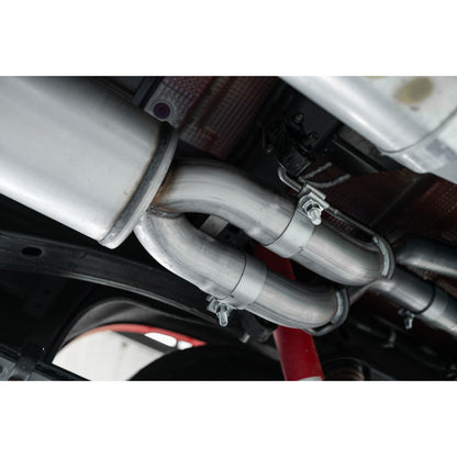 MBRP | 2.5 Inch Cat Back Exhaust System For 19-up Silverado/Sierra 1500 6.2L, 2022 Silverado LTD/ Sierra Limited 6.2L Dual Rear 304 Stainless Steel  | S5065304