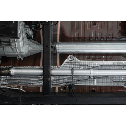 MBRP | 2.5 Inch Cat Back Exhaust System For 19-up Silverado/Sierra 1500 6.2L, 2022 Silverado LTD/ Sierra Limited 6.2L Dual Rear Aluminized Steel  | S5065AL