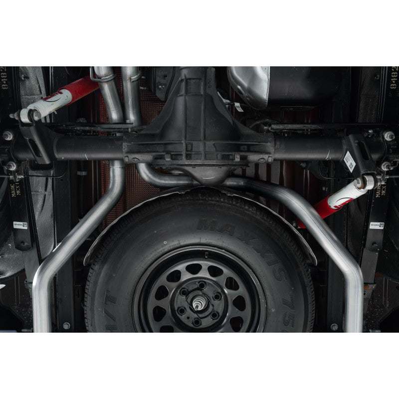 MBRP | 2.5 Inch Cat Back Exhaust System For 19-up Silverado/Sierra 1500 6.2L, 2022 Silverado LTD/ Sierra Limited 6.2L Dual Rear Aluminized Steel  | S5065AL