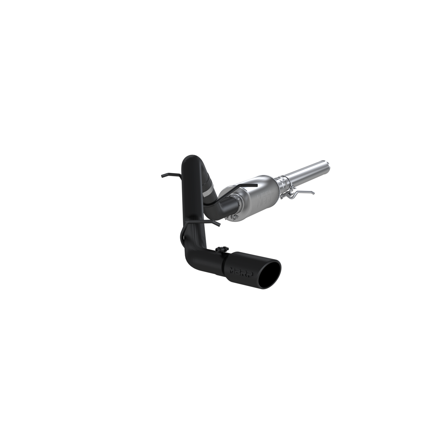 MBRP | 3 Inch Cat Back Exhaust System Single Side Exit Black Coated For 14-18 Silverado/Sierra 1500  | S5080BLK