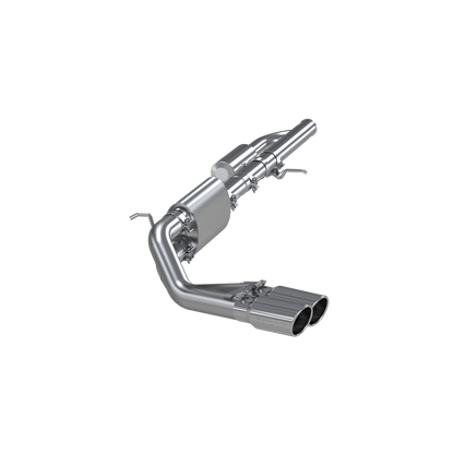 MBRP | 3 Inch Cat Back Exhaust System Pre-Axle Dual Outlet T304 Stainless Steel For 09-18 Silverado/Sierra 1500 4.3L V6, 5.3L V8 19-19 Silverado/Sierra 1500 4.3L V6, 5.3L V8 Limited LD  | S5081304