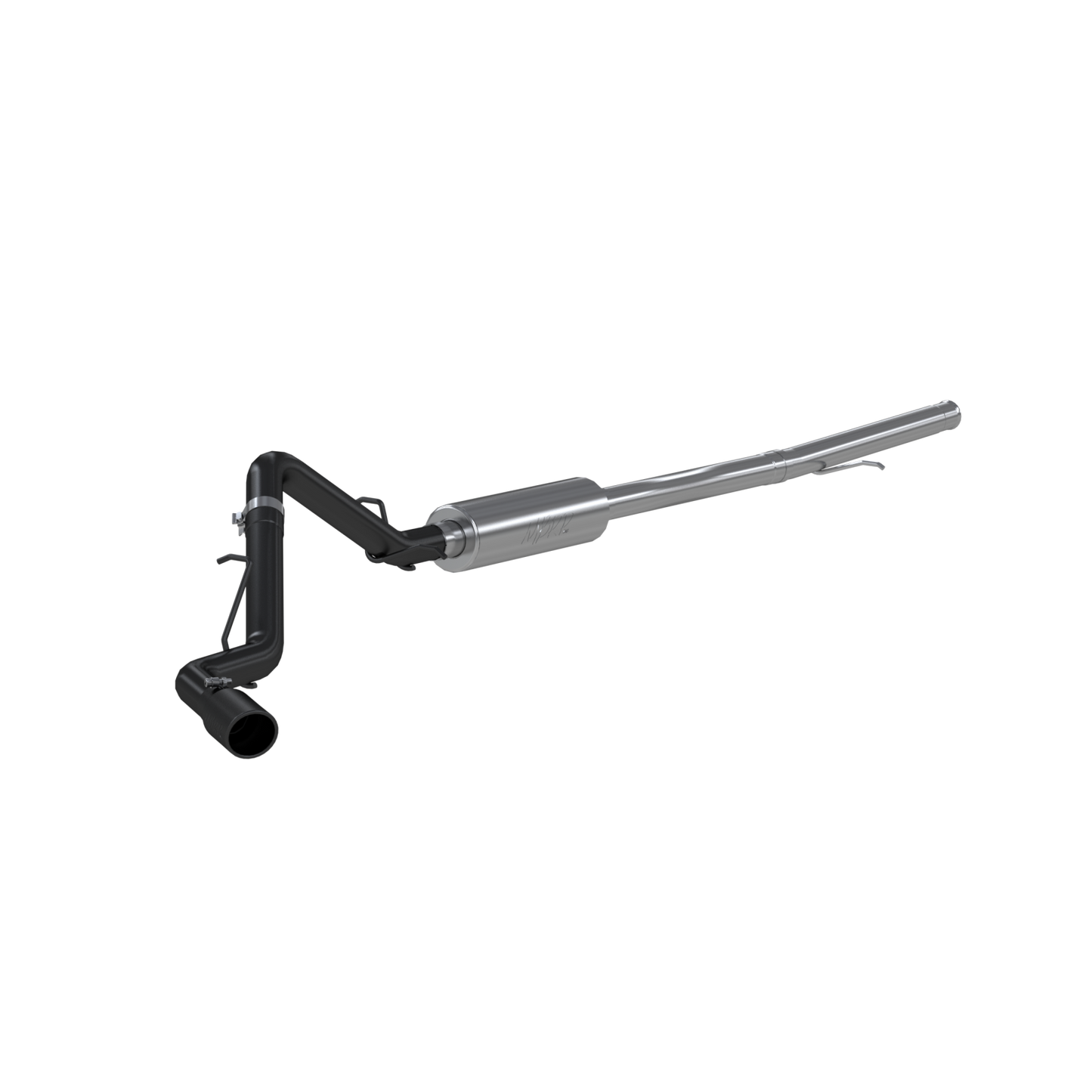 MBRP | Silverado/Sierra 3 Inch Cat Back Exhaust System Single Side Armor BLK For 19-Up Silverado/Sierra 1500 4.3L, 5.3L, 2022 Silverado LTD/ Sierra Limited 5.3L  | S5087BLK