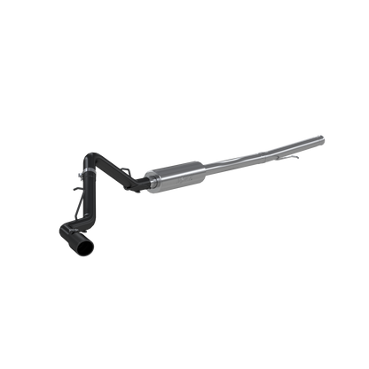 MBRP | Silverado/Sierra 3 Inch Cat Back Exhaust System Single Side Armor BLK For 19-Up Silverado/Sierra 1500 4.3L, 5.3L, 2022 Silverado LTD/ Sierra Limited 5.3L  | S5087BLK