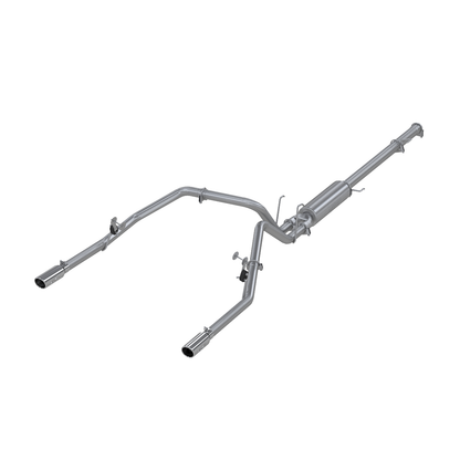 MBRP | 3 Inch Cat Back Exhaust System Dual Split Rear For 06-08 Dodge Ram Hemi 1500 5.7L Standard Cab/Crew Cab/Short Bed Aluminized Steel  | S5126AL