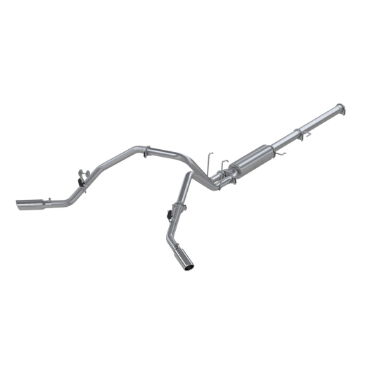 MBRP | 3 Inch Cat Back Exhaust System Dual Split Side Aluminized Steel For 06-08 Dodge Ram Hemi 1500  | S5128AL