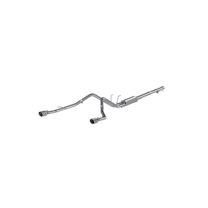 MBRP | Cat Back Exhaust System Dual Split Rear Aluminized Steel Through Stock Bumper For 09-18 RAM 1500 5.7L 19-24 RAM 1500 Classic  | S5146AL