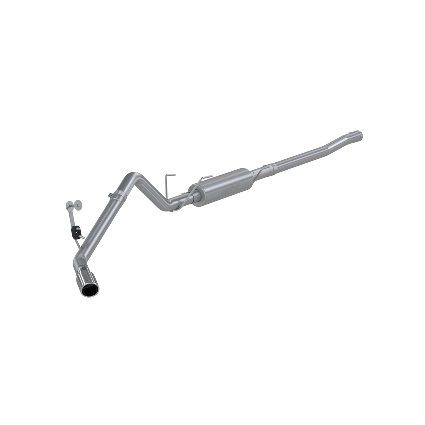 MBRP | 3 Inch Cat Back Exhaust System Single Side T409 Stainless Steel For 06-08 Dodge Ram Hemi 1500 /2500/3500  | S5148409