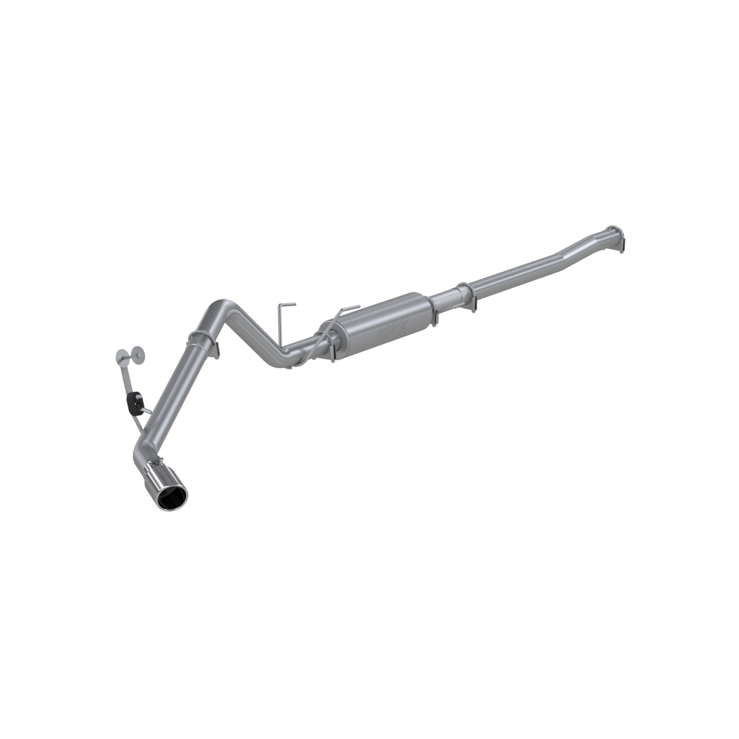 MBRP | 3 Inch Cat Back Exhaust System Single Side Aluminized Steel For 06-08 Dodge Ram Hemi 1500  | S5148AL