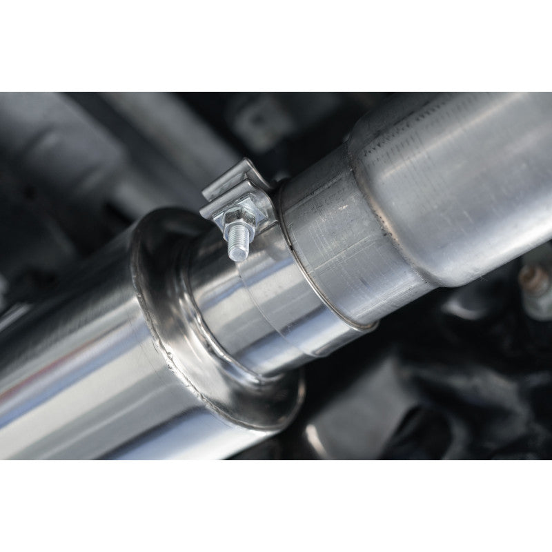 MBRP | 14-Up Ram 2500/3500 Armor Lite, Aluminized Steel 4 Inch Cat Back Single Side Exit Exhaust System  | S5149AL