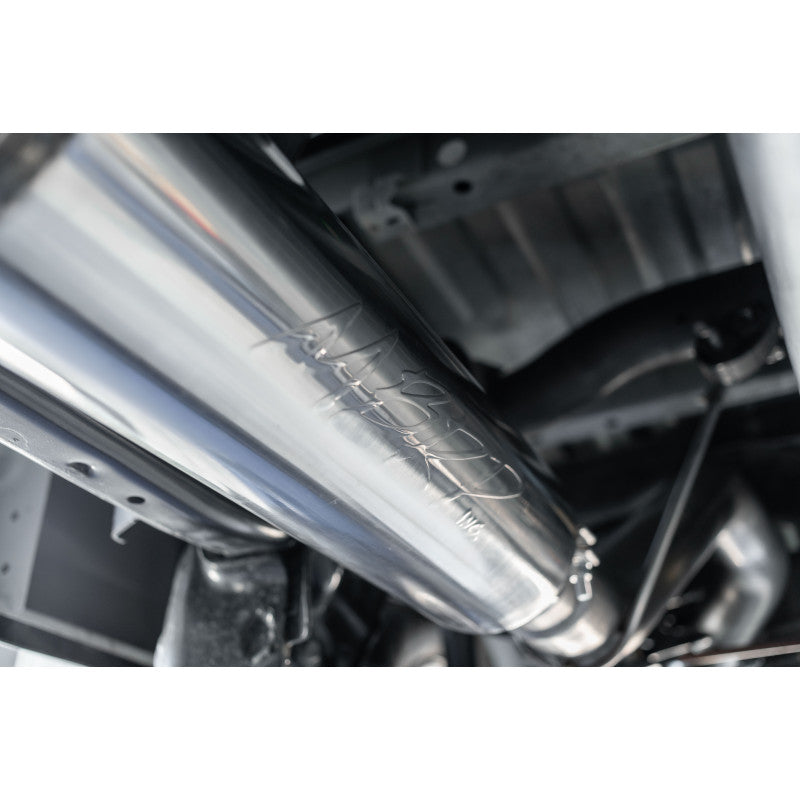 MBRP | 14-Up Ram 2500/3500 Armor Lite, Aluminized Steel 4 Inch Cat Back Single Side Exit Exhaust System  | S5149AL