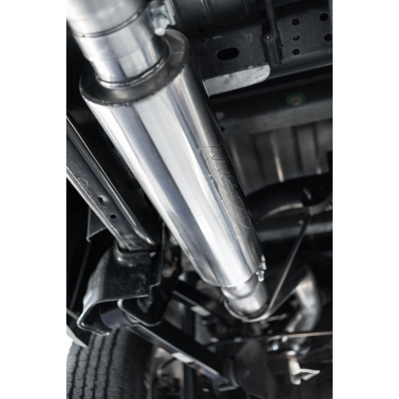 MBRP | 14-Up Ram 2500/3500 Armor Lite, Aluminized Steel 4 Inch Cat Back Single Side Exit Exhaust System  | S5149AL
