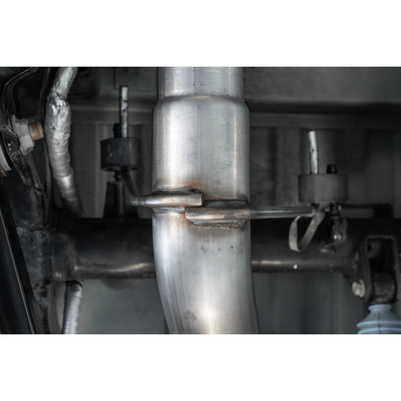 MBRP | 14-Up Ram 2500/3500 Armor Lite, Aluminized Steel 4 Inch Cat Back Single Side Exit Exhaust System  | S5149AL