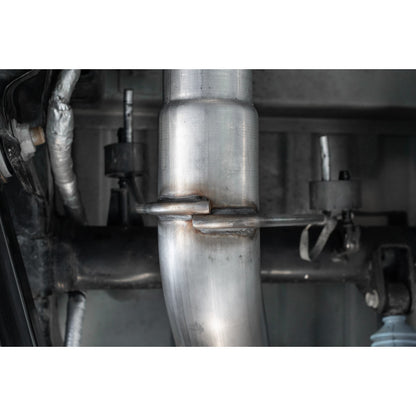 MBRP | 14-Up Ram 2500/3500 Armor Lite, Aluminized Steel 4 Inch Cat Back Single Side Exit Exhaust System  | S5149AL
