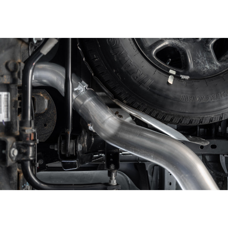 MBRP | 14-Up Ram 2500/3500 Armor Lite, Aluminized Steel 4 Inch Cat Back Single Side Exit Exhaust System  | S5149AL
