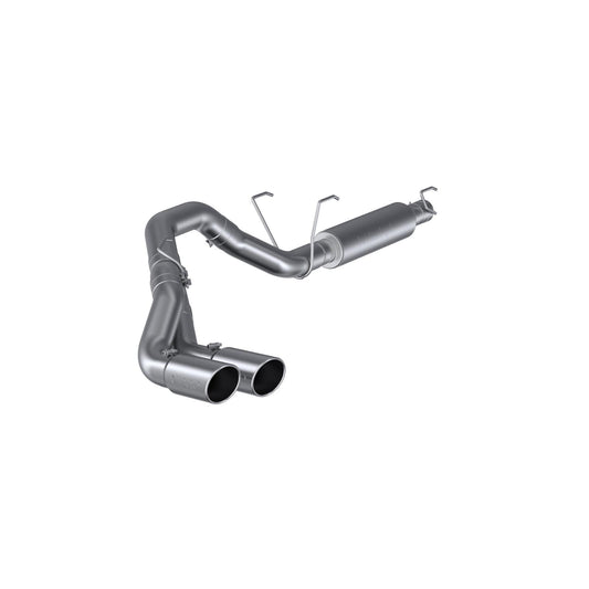 MBRP | 4 Inch Cat Back Exhaust System For 14-Up RAM 2500/3500 6.4L Single Side Dual Outlet T409 Stainless Steel  | S5150409