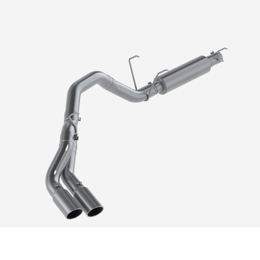 MBRP | 4 Inch Cat Back Exhaust System For 14-Up RAM 2500/3500 6.4L Single Side Dual Outlet Aluminized Steel  | S5150AL