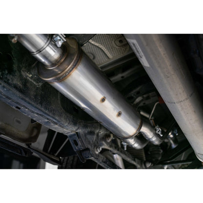 MBRP | Cat Back Exhaust System Dual Split Rear T409 Stainless Steel For 19-24 RAM Hemi 1500 5.7L  | S5152409