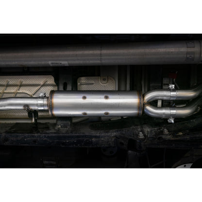 MBRP | Cat Back Exhaust System Dual Split Rear T409 Stainless Steel For 19-24 RAM Hemi 1500 5.7L  | S5152409
