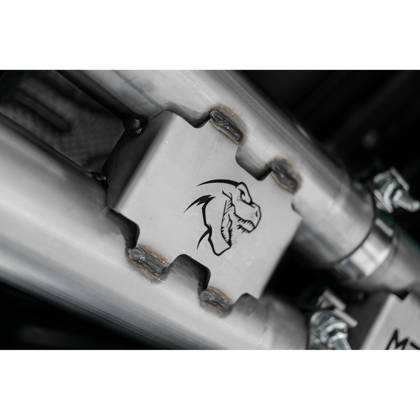 MBRP | 2021-24 RAM TRX T304 Stainless Steel 3 Inch Cat-Back Dual Split Rear with Carbon Fiber Tips Race Version Exhaust System  | S51543CF