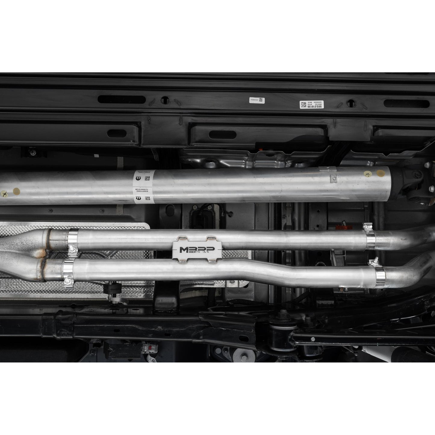 MBRP | RAM 3.0 Inch Muffler Bypass 21-24 RAM 1500 Race T304 Stainless Steel  | S5155304